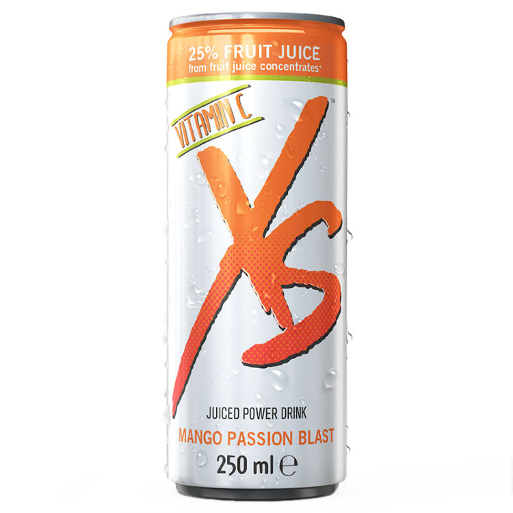 Энергетический напиток XS Power Drink (со вкусом манго и маракуйи) - Снят с Продаж