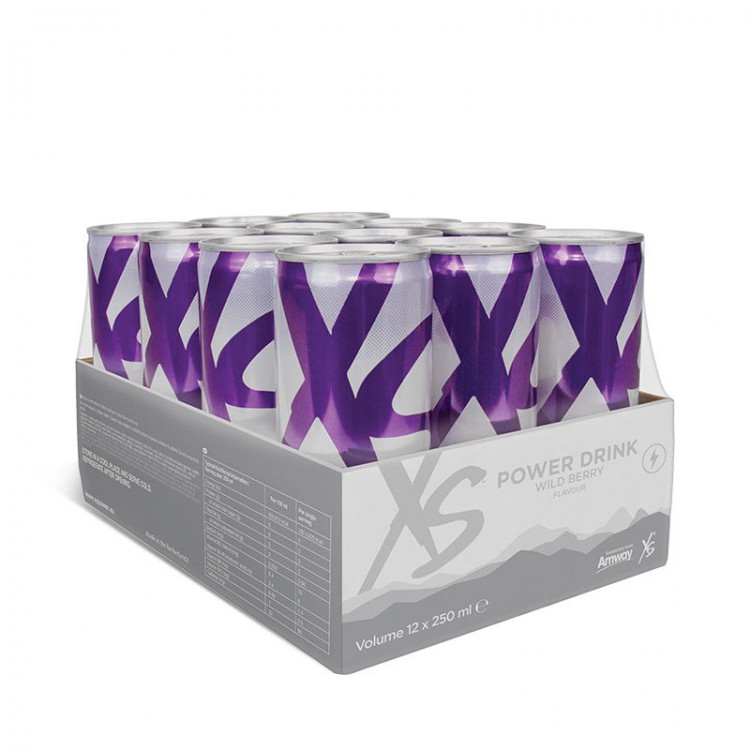 Энергетический напиток XS Power Drink (со вкусом лесных ягод)