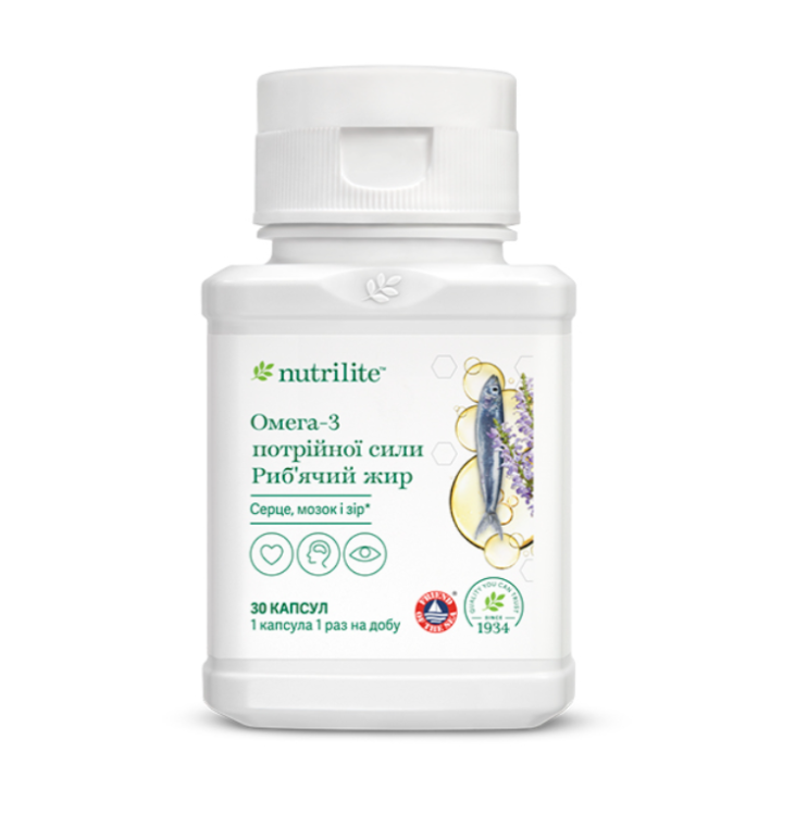 Омега-3 от Амвей, витамины Nutrilite (Тройная сила)
