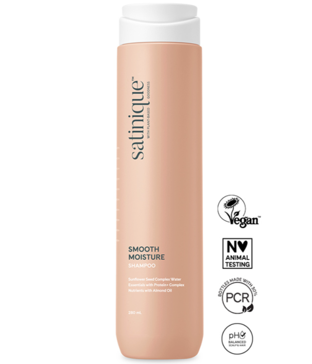 Увлажняющий шампунь для разглаживания волос Satinique (280 мл)