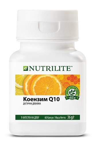 Коэнзим Q10 (60 шт) Nutrilite Цена 1 306 грн. Купить Коэнзим